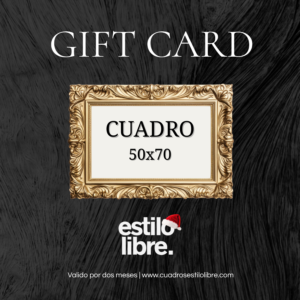 Gift Card Cuadro 50x70
