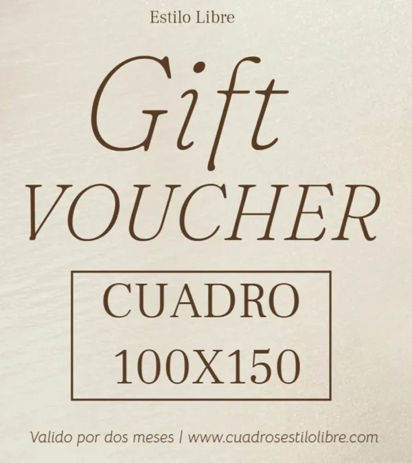 Gift Card Cuadro 100x150