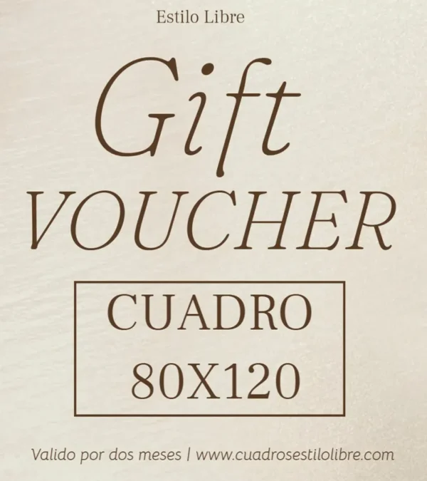 Gift Card Cuadro 80x120