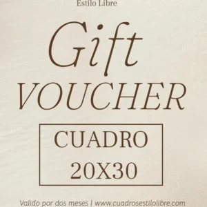 Gift Card Cuadro 20x30