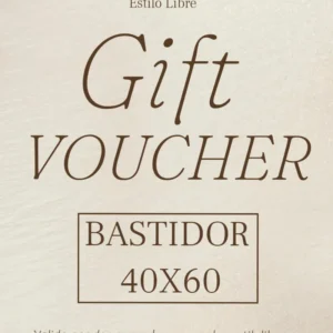 Gift Card Bastidor 40x60