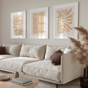 Tríptico color blanco    Abs49