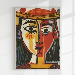 Pablo Picasso Buste de femme au chapeau