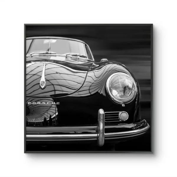 Porsche smiling