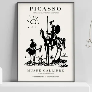 Poster Picasso - Jinete Galliera