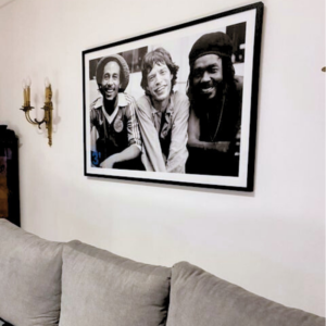 Bob marley Peter tosh Mick jagger