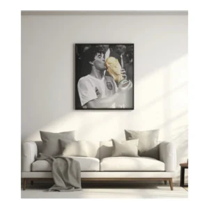 Si me muero, quiero volver a nacer y ser futbolista. Y quiero volver a ser Diego Armando Maradona