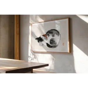 Gato Durmiendo Kōno Bairei