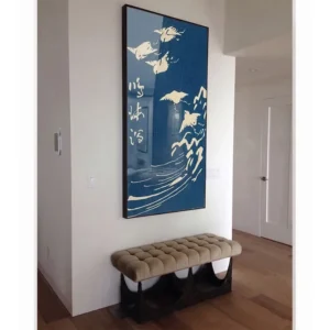 Plovers And Waves - Kamisaka Sekka